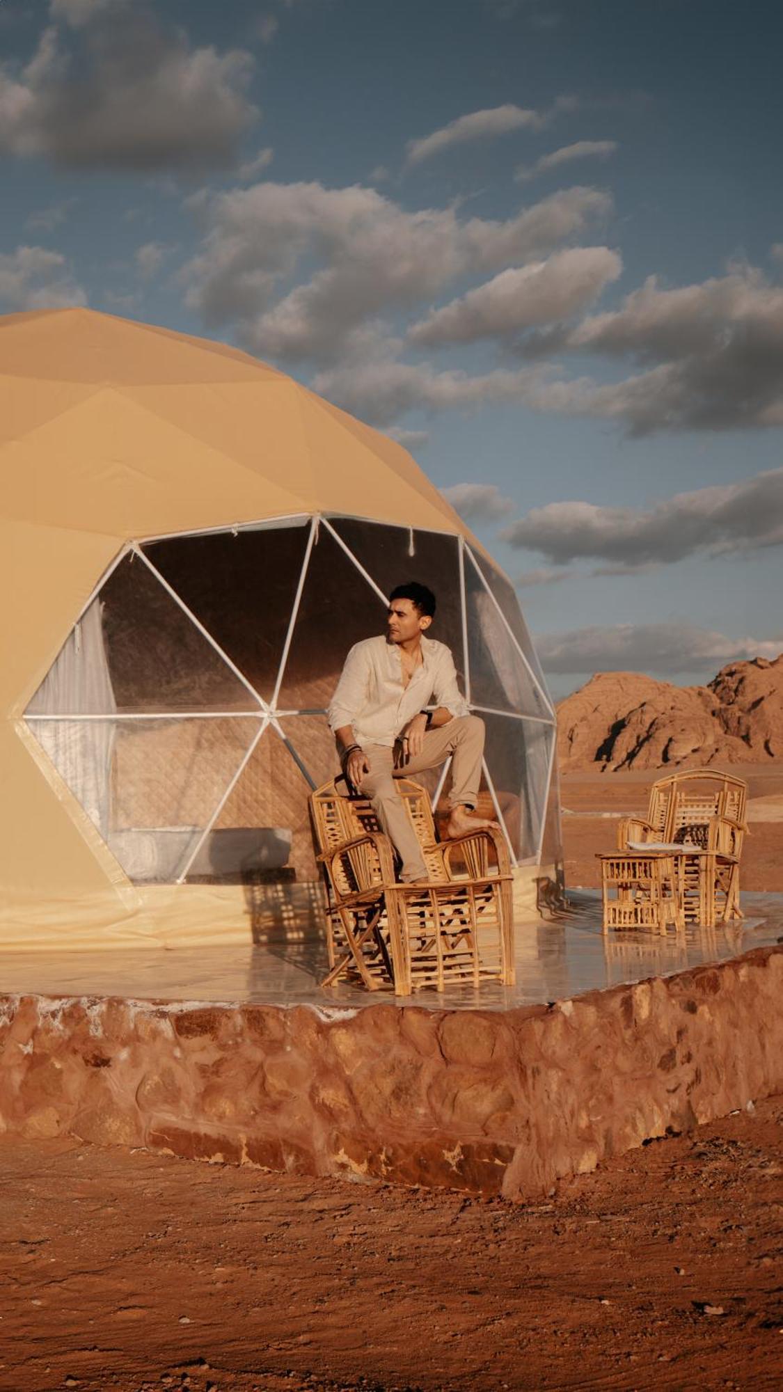 Wadi Rum Stargazing Camp Luaran gambar